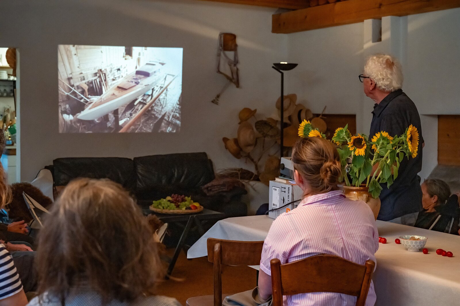 Besuch bei Hansruedi Vontobel, Herrliberg 