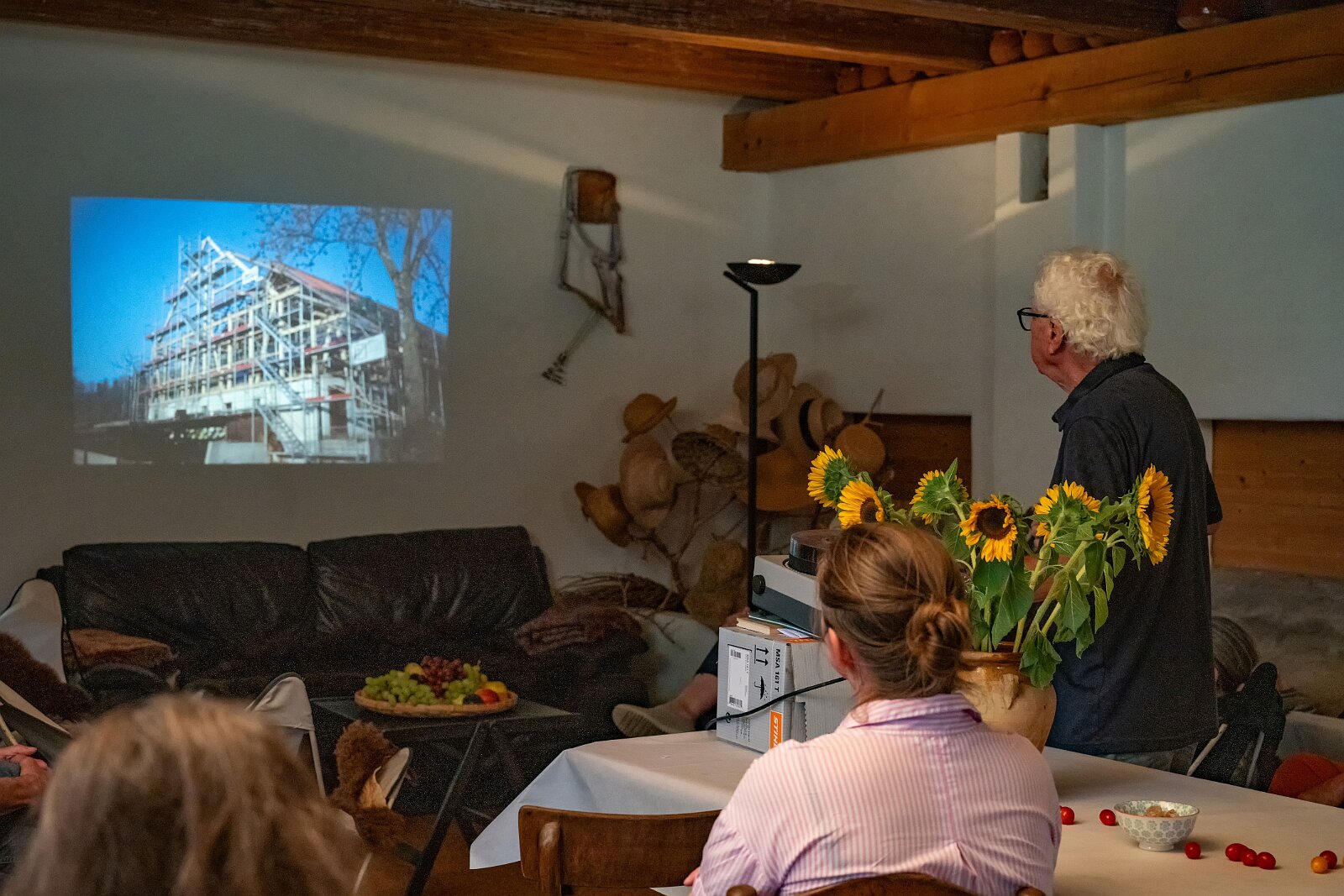 Besuch bei Hansruedi Vontobel, Herrliberg 