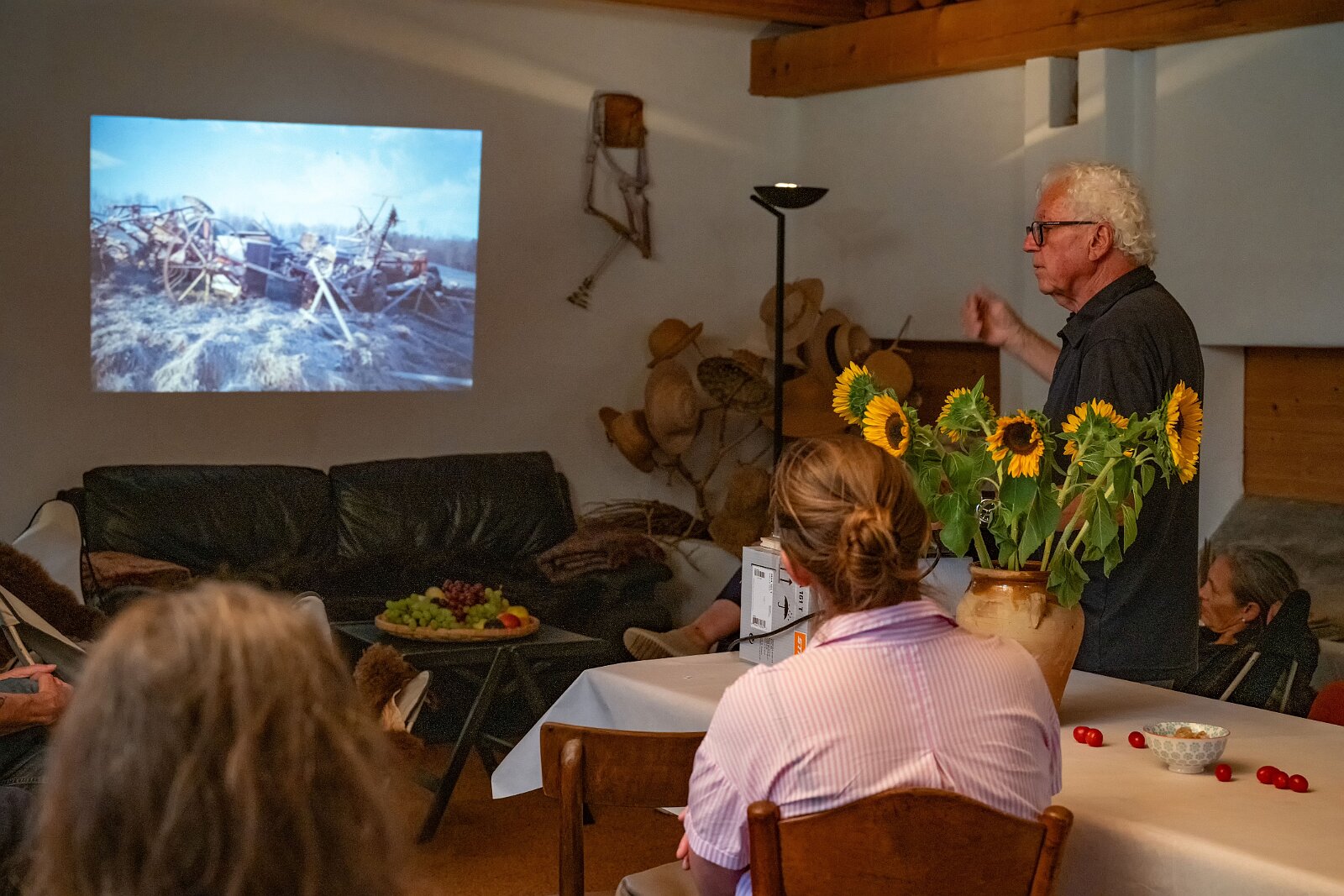 Besuch bei Hansruedi Vontobel, Herrliberg 