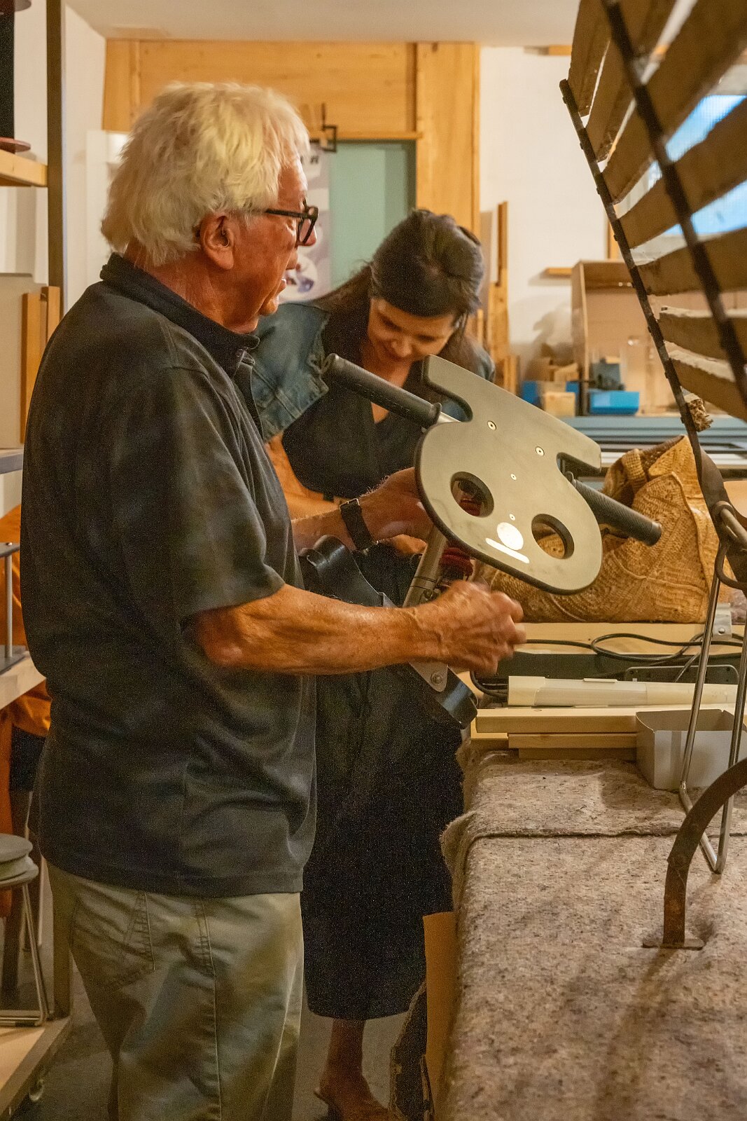 Besuch bei Hansruedi Vontobel, Herrliberg 