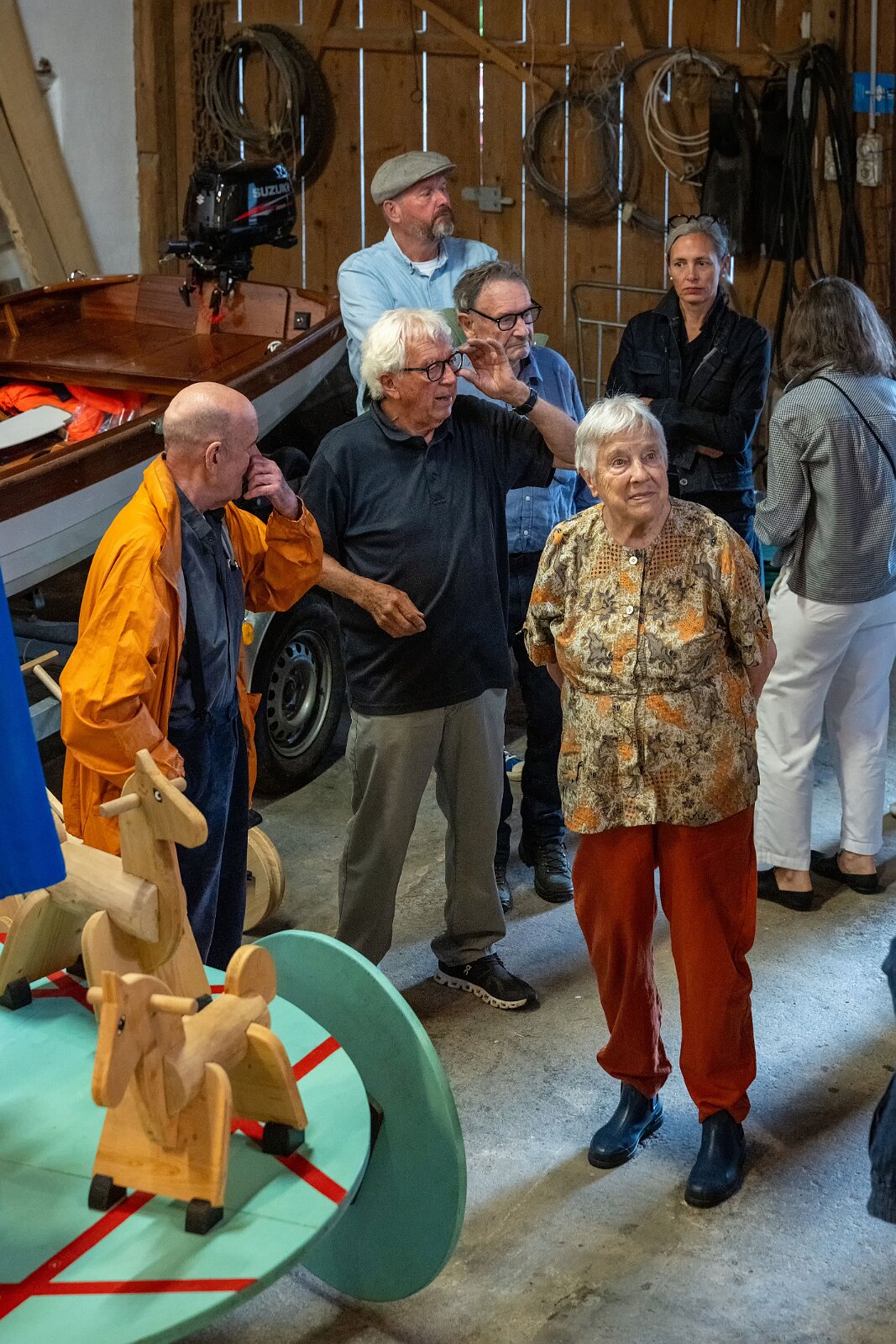 Besuch bei Hansruedi Vontobel, Herrliberg 