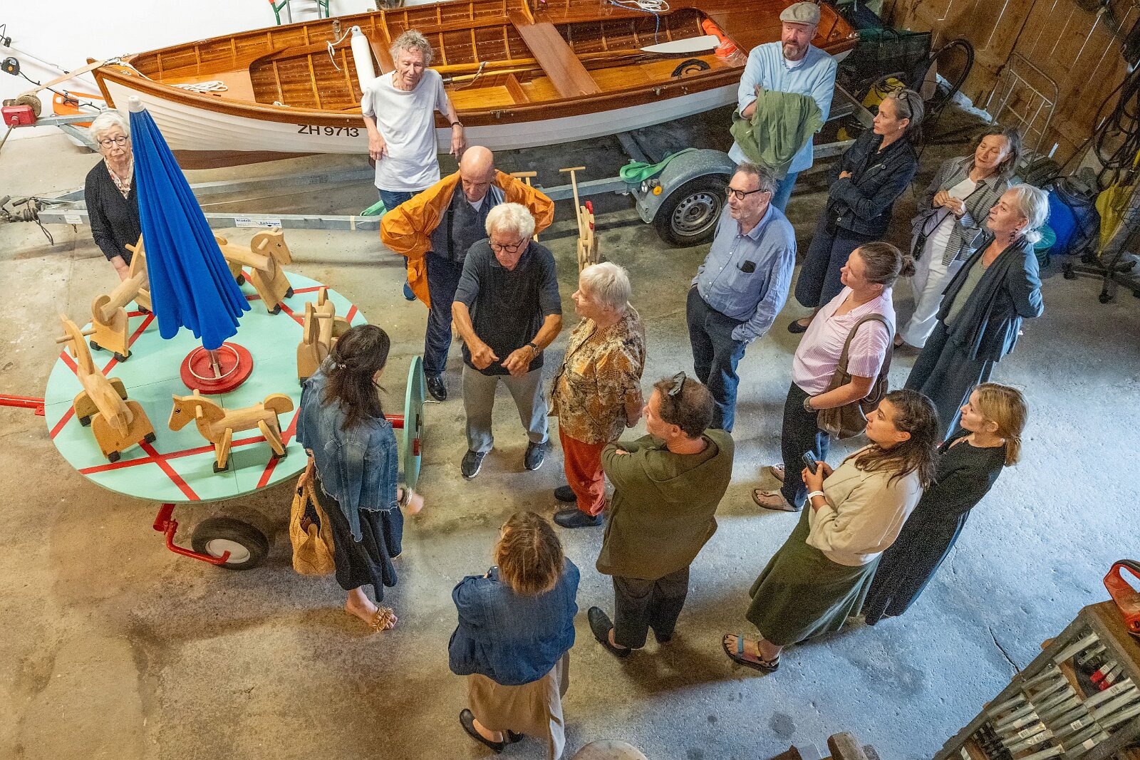 Besuch bei Hansruedi Vontobel, Herrliberg 