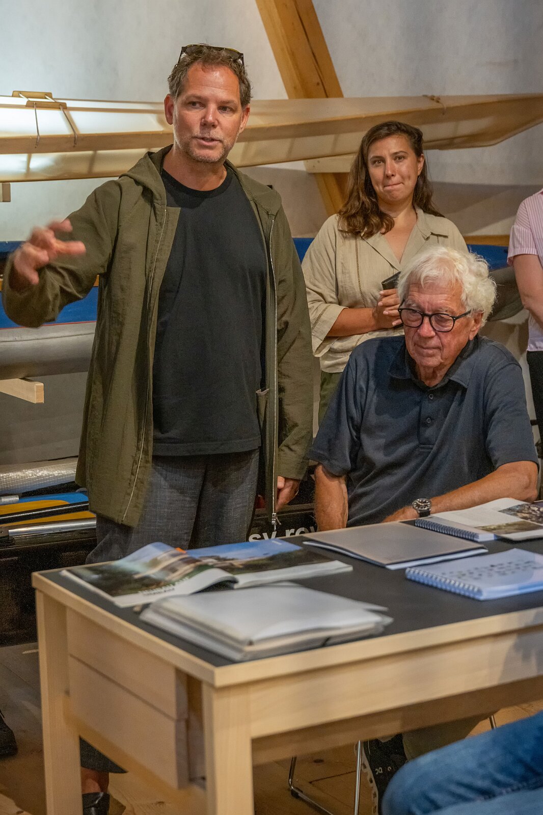 Besuch bei Hansruedi Vontobel, Herrliberg 