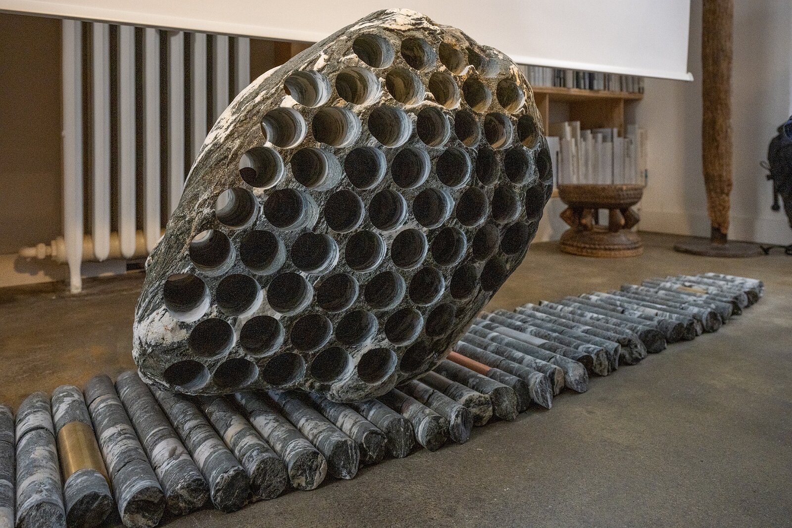 AiI-S Mitgliederversammlung Besichtigung Werk-Bibliothek von Lucius und Annemarie Burckhardt-Wackernagel im Case Studio VOGT, Zürich