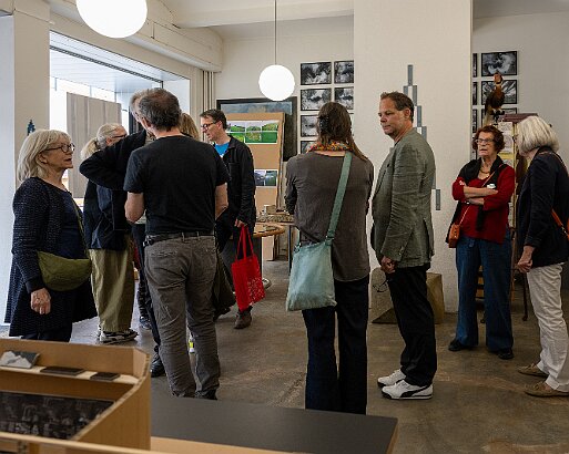 AI-S Mitgliederversammlung Besichtigung Werk-Bibliothek von Lucius und Annemarie Burckhardt-Wackernagel im Case Studio VOGT, Zürich
