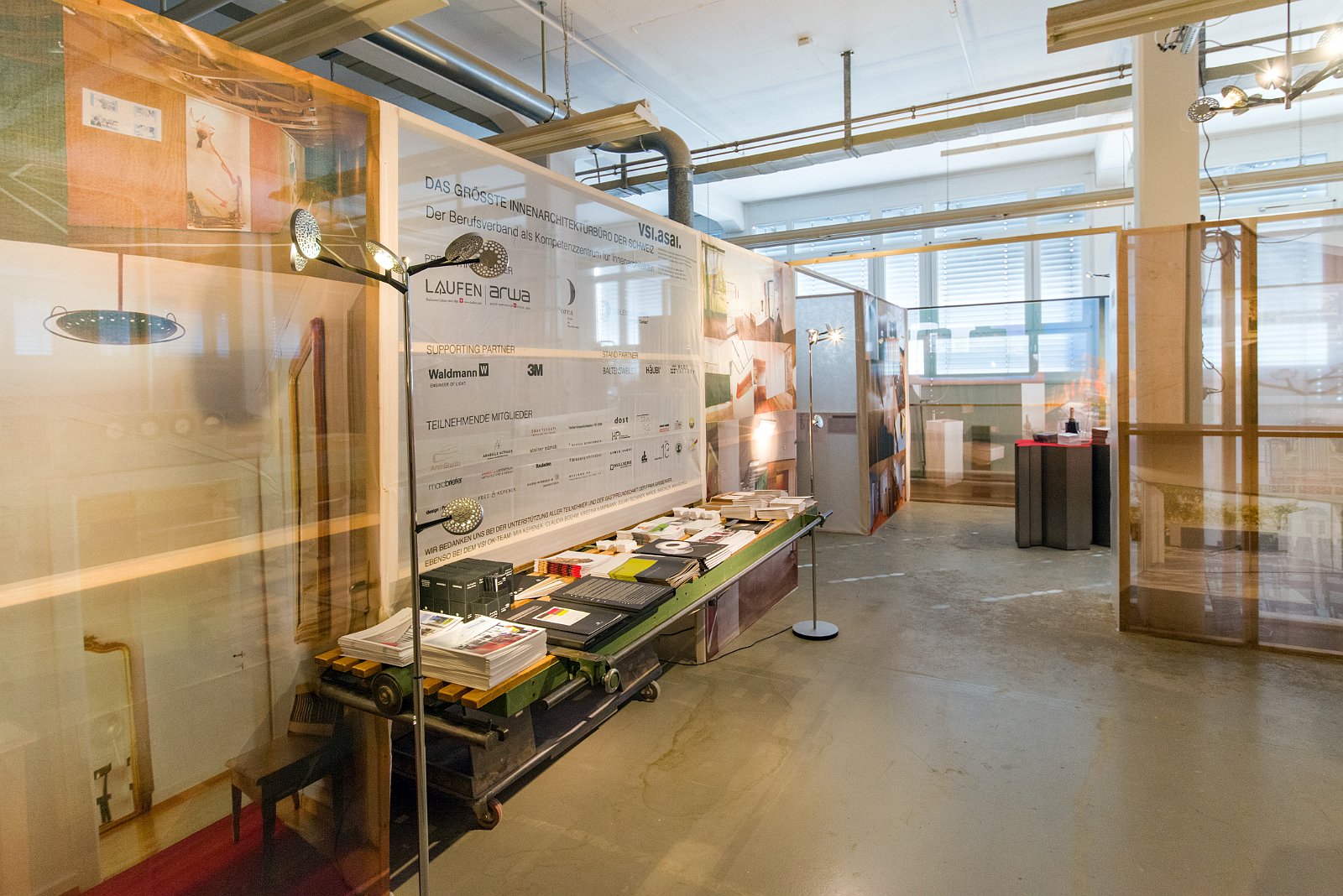 VSI.ASAI - Messestand am Designer Saturday 2014 in Langenthal 