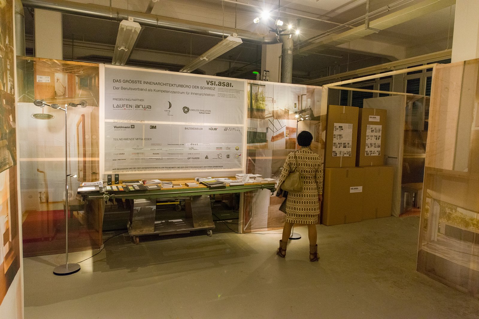 VSI.ASAI - Messestand am Designer Saturday 2014 in Langenthal 