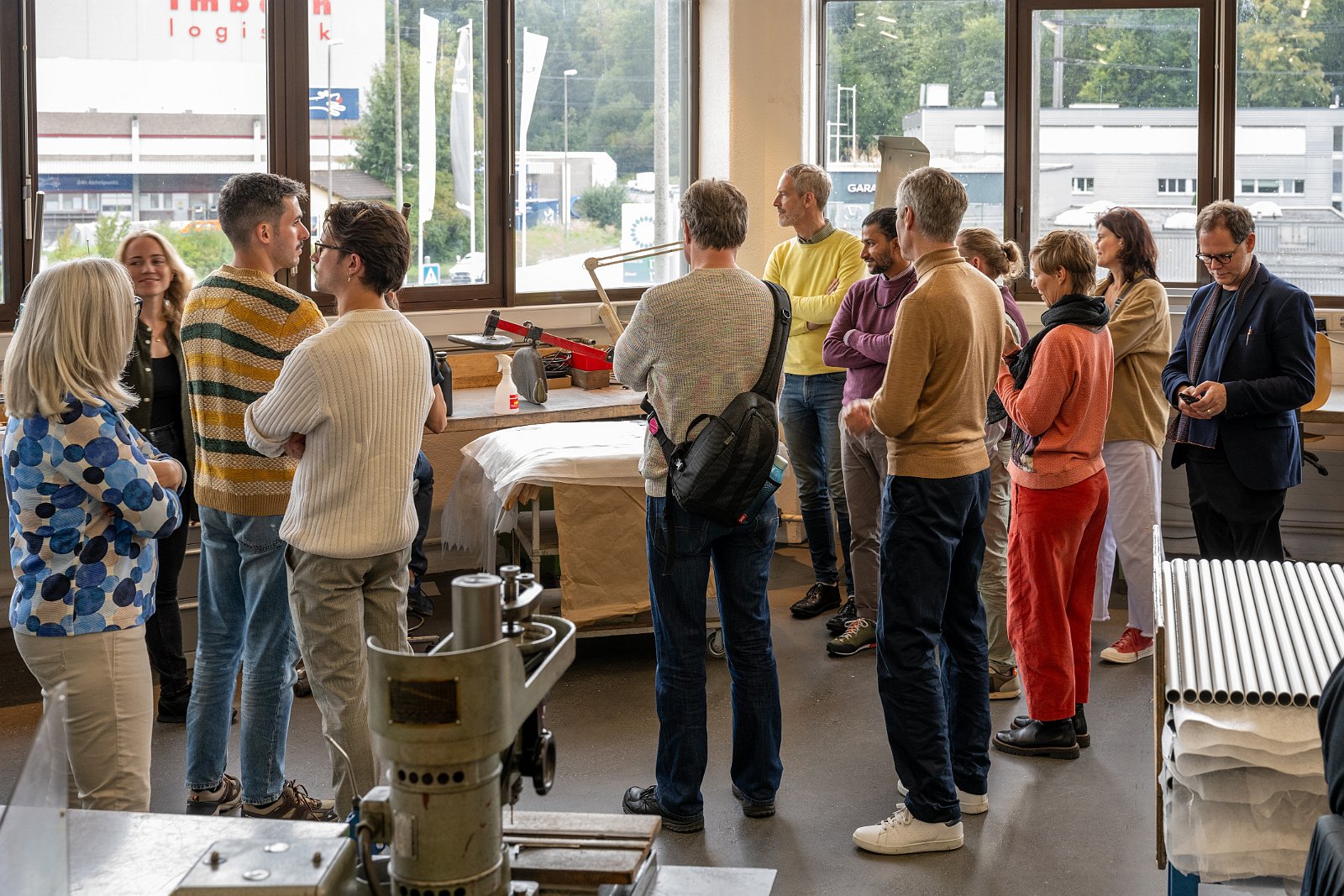 ECIA General Assembly 2024 in Lucerne Visiting the Baltensweiler lighting factory