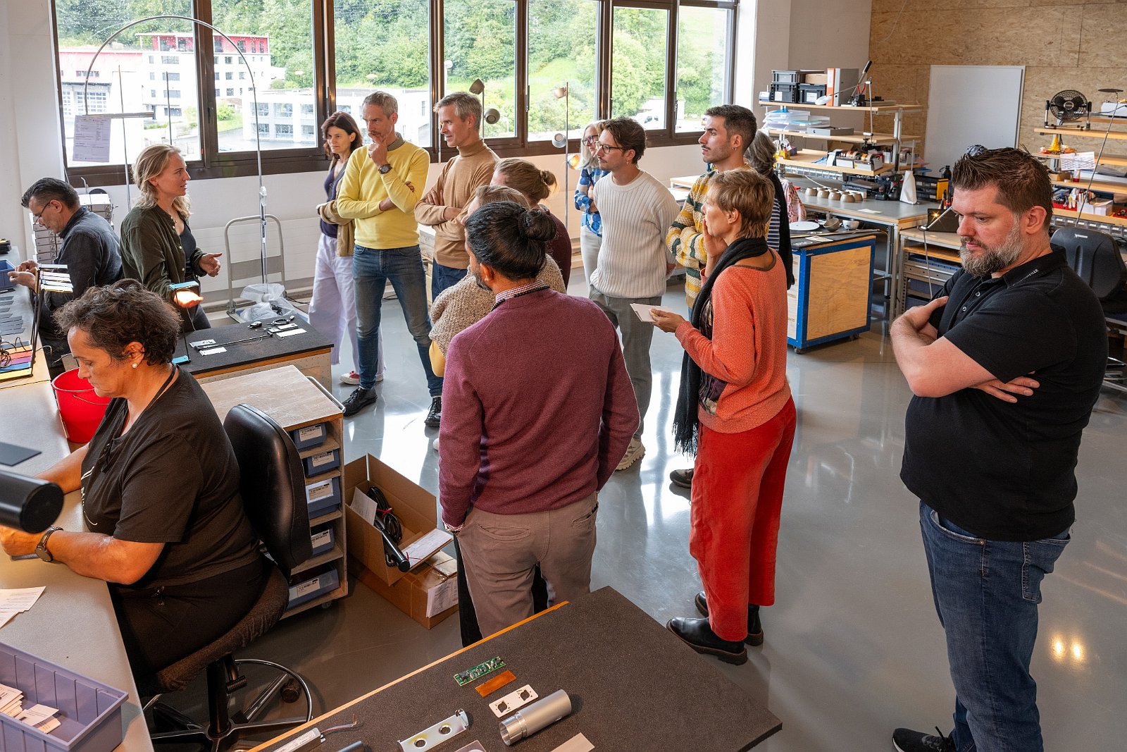 ECIA General Assembly 2024 in Lucerne Visiting the Baltensweiler lighting factory