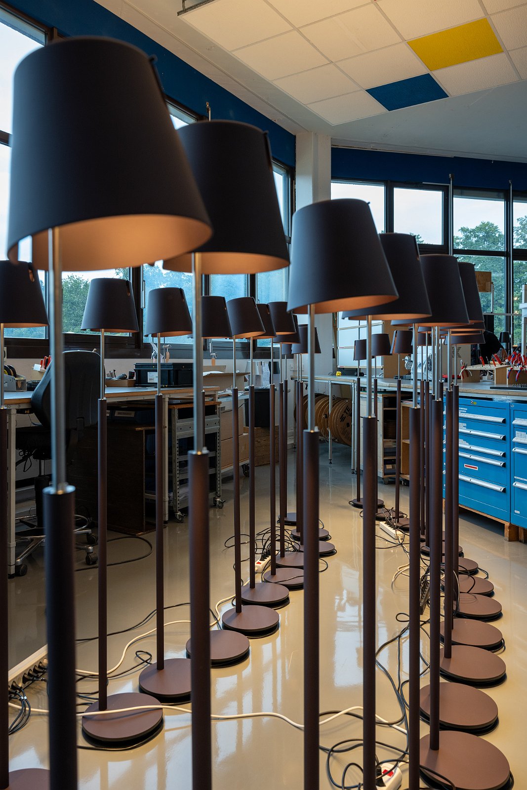 ECIA General Assembly 2024 in Lucerne Visiting the Baltensweiler lighting factory