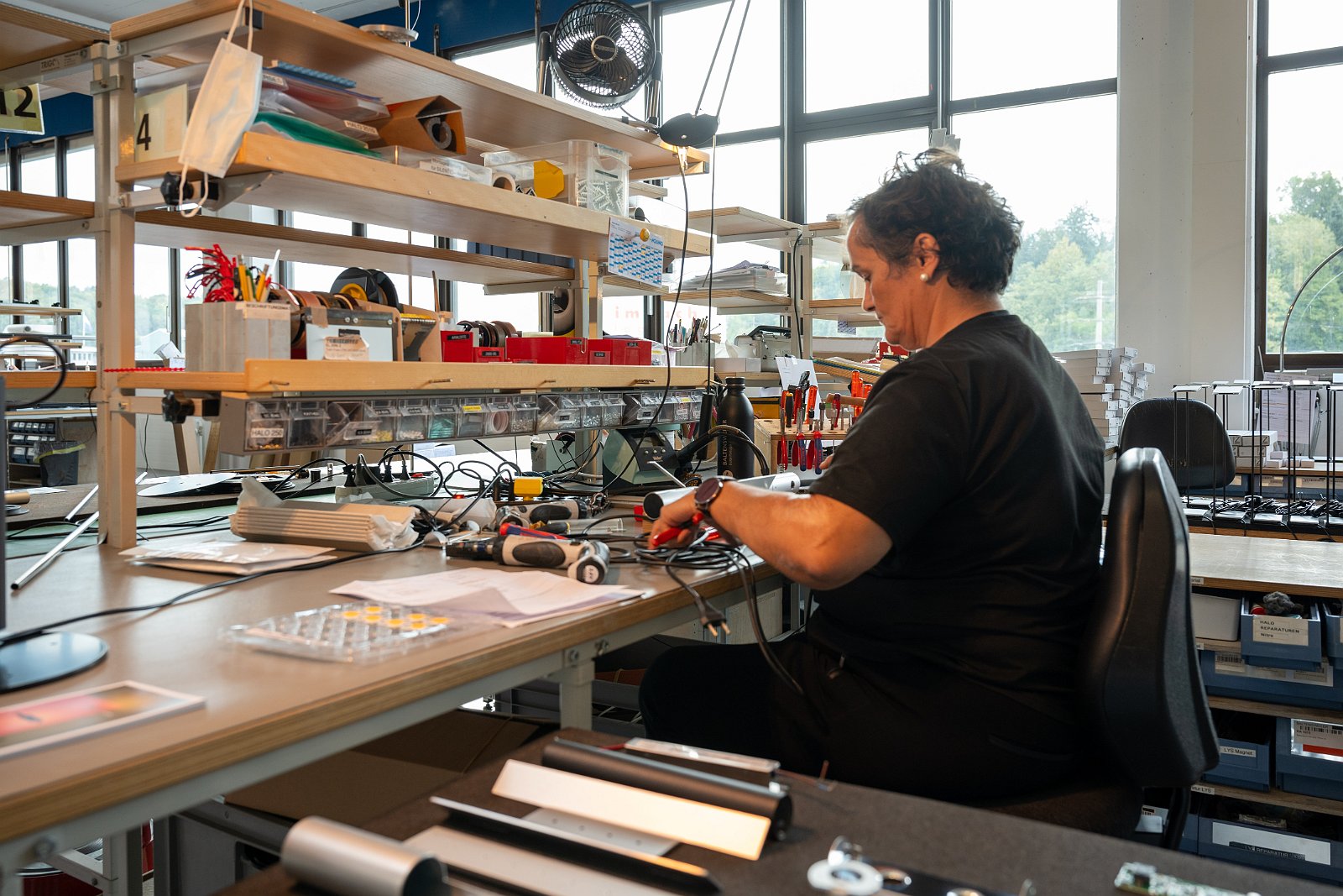 ECIA General Assembly 2024 in Lucerne Visiting the Baltensweiler lighting factory