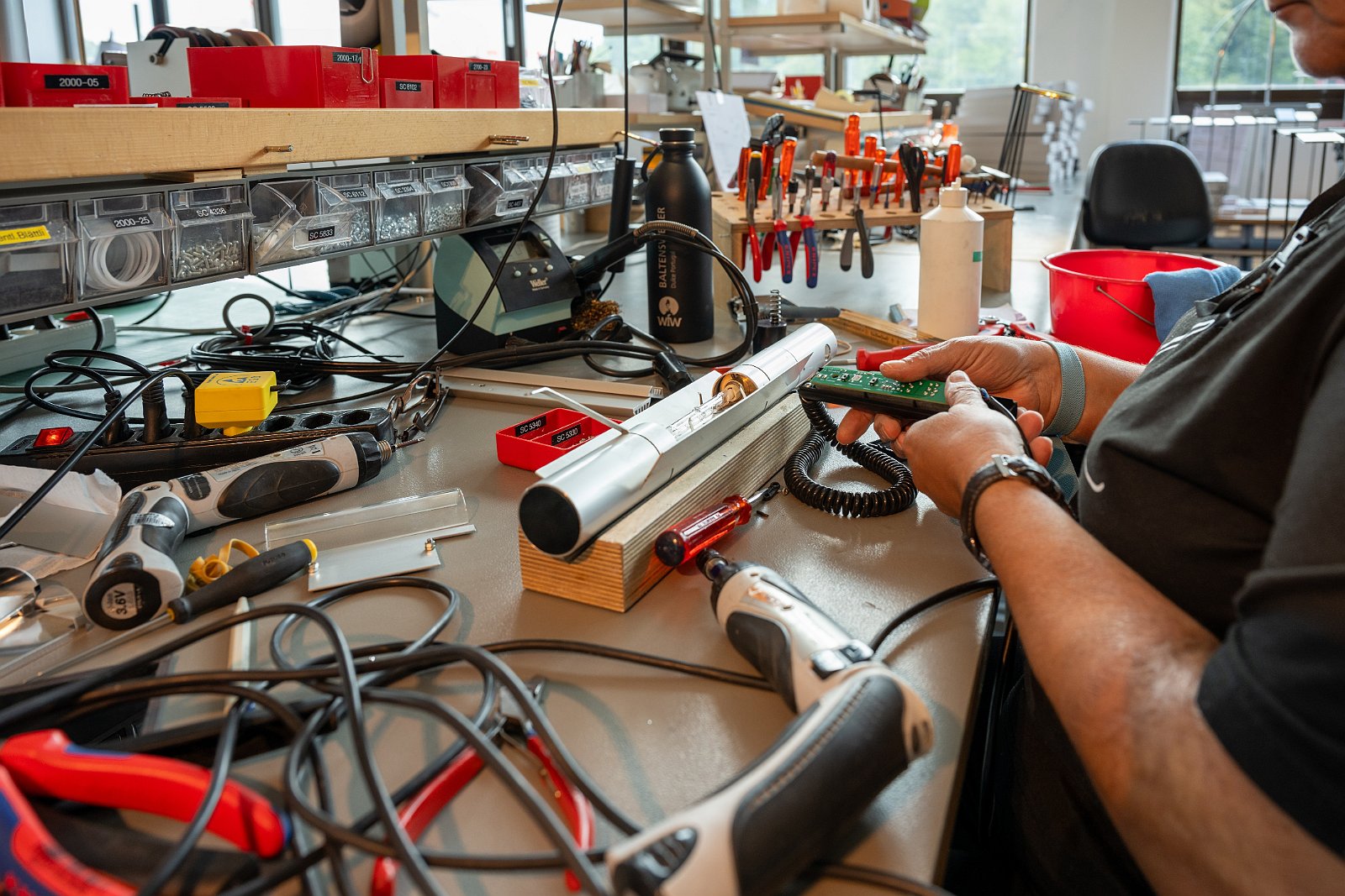 ECIA General Assembly 2024 in Lucerne Visiting the Baltensweiler lighting factory