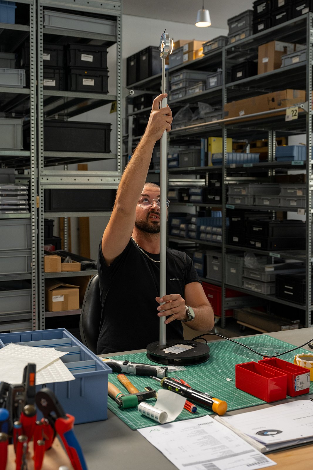 ECIA General Assembly 2024 in Lucerne Visiting the Baltensweiler lighting factory