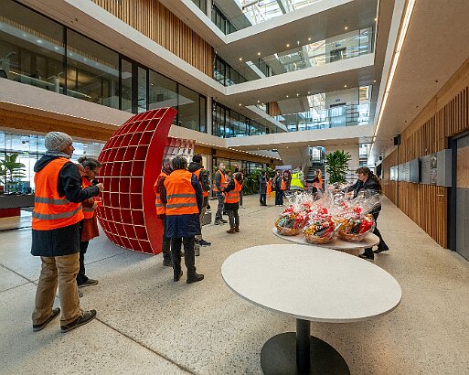 VSI.ASAI. Event bei Fördermitglied Egger Holzwerkstoffe in St. Johann Event bei Fördermitglied Egger Holzwerkstoffe in St. Johann