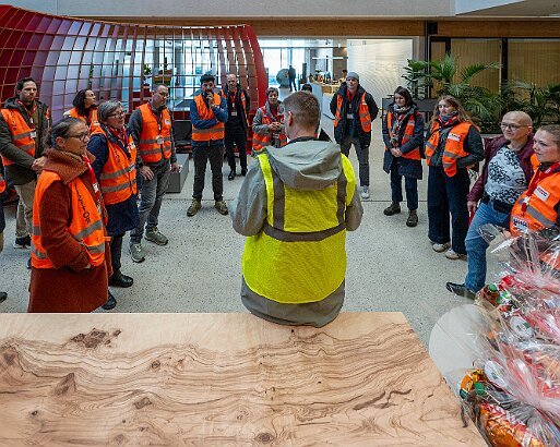 VSI.ASAI. Event bei Fördermitglied Egger Holzwerkstoffe in St. Johann Event bei Fördermitglied Egger Holzwerkstoffe in St. Johann