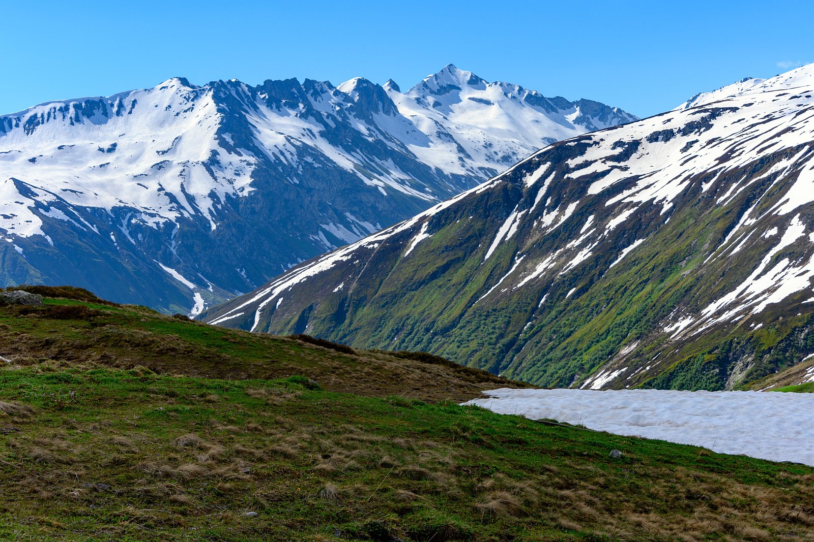 VSI.ASAI - Generalversammlung 21.-23. Juni 2019 Aufstieg im Schnee von Tiefenbach zur Albert-Heim-Hütte auf 2543 m.ü.M