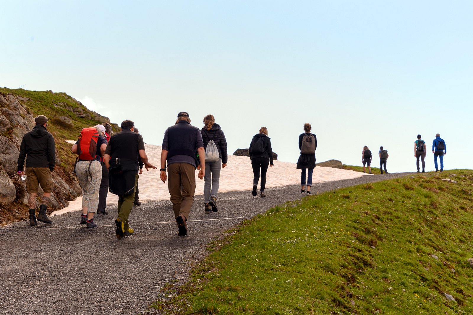 VSI.ASAI - Generalversammlung 21.-23. Juni 2019 Aufstieg im Schnee von Tiefenbach zur Albert-Heim-Hütte auf 2543 m.ü.M