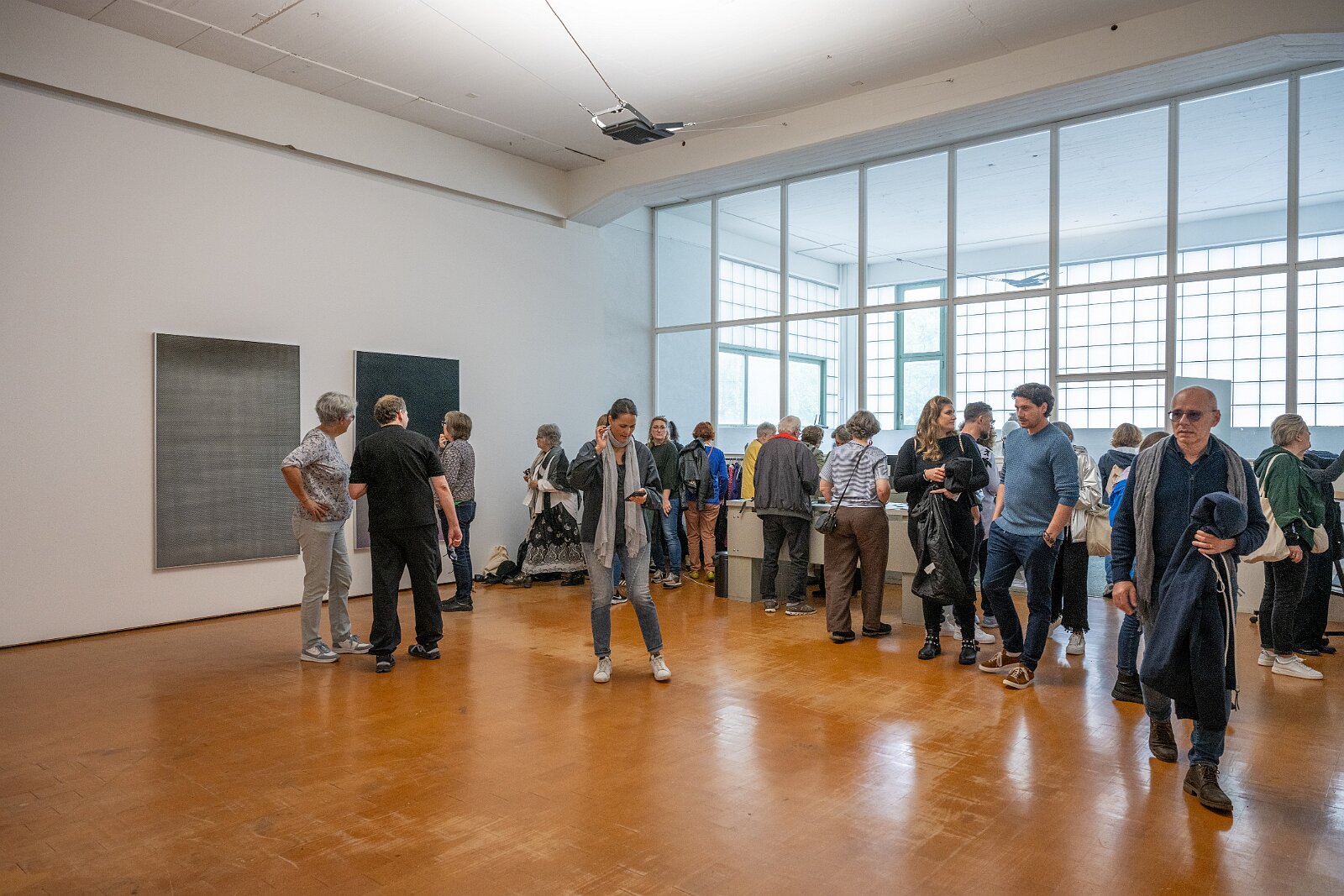 VSI.ASAI. Generalversammlung Flims Besichtigung Spazi Spescha, Ausstellung in der alten Tuchfabrik Trun