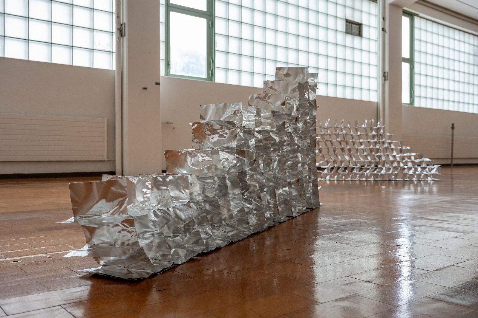 VSI.ASAI. Generalversammlung Flims Besichtigung Spazi Spescha, Ausstellung in der alten Tuchfabrik Trun