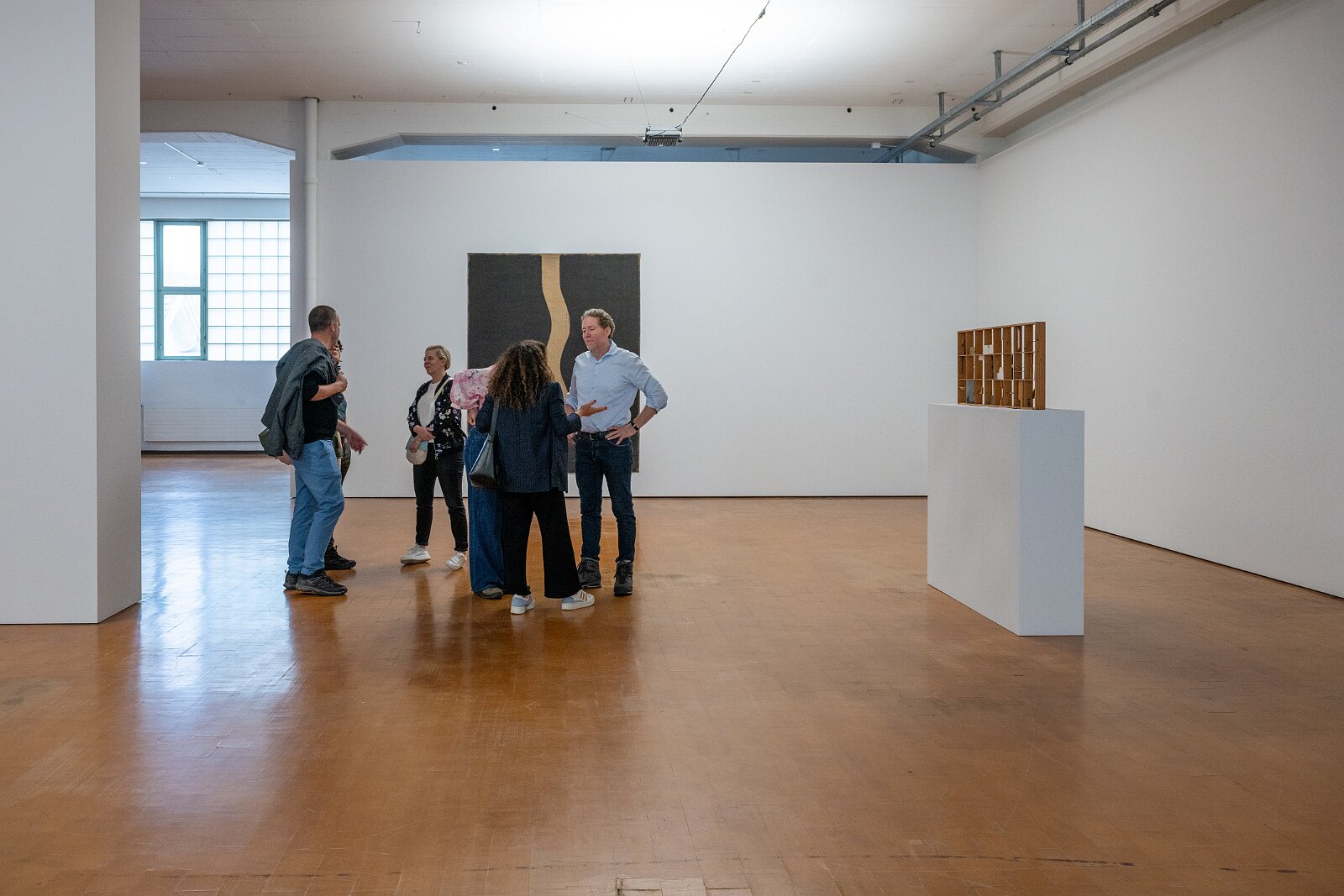 VSI.ASAI. Generalversammlung Flims Besichtigung Spazi Spescha, Ausstellung in der alten Tuchfabrik Trun