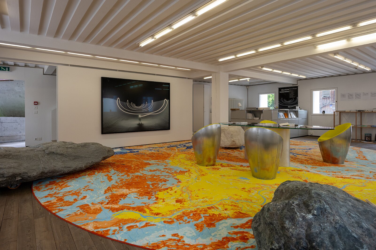 VSI.ASAI. Generalversammlung Flims Das gelbe Haus in Flims, Architekt Valerio Oligiati