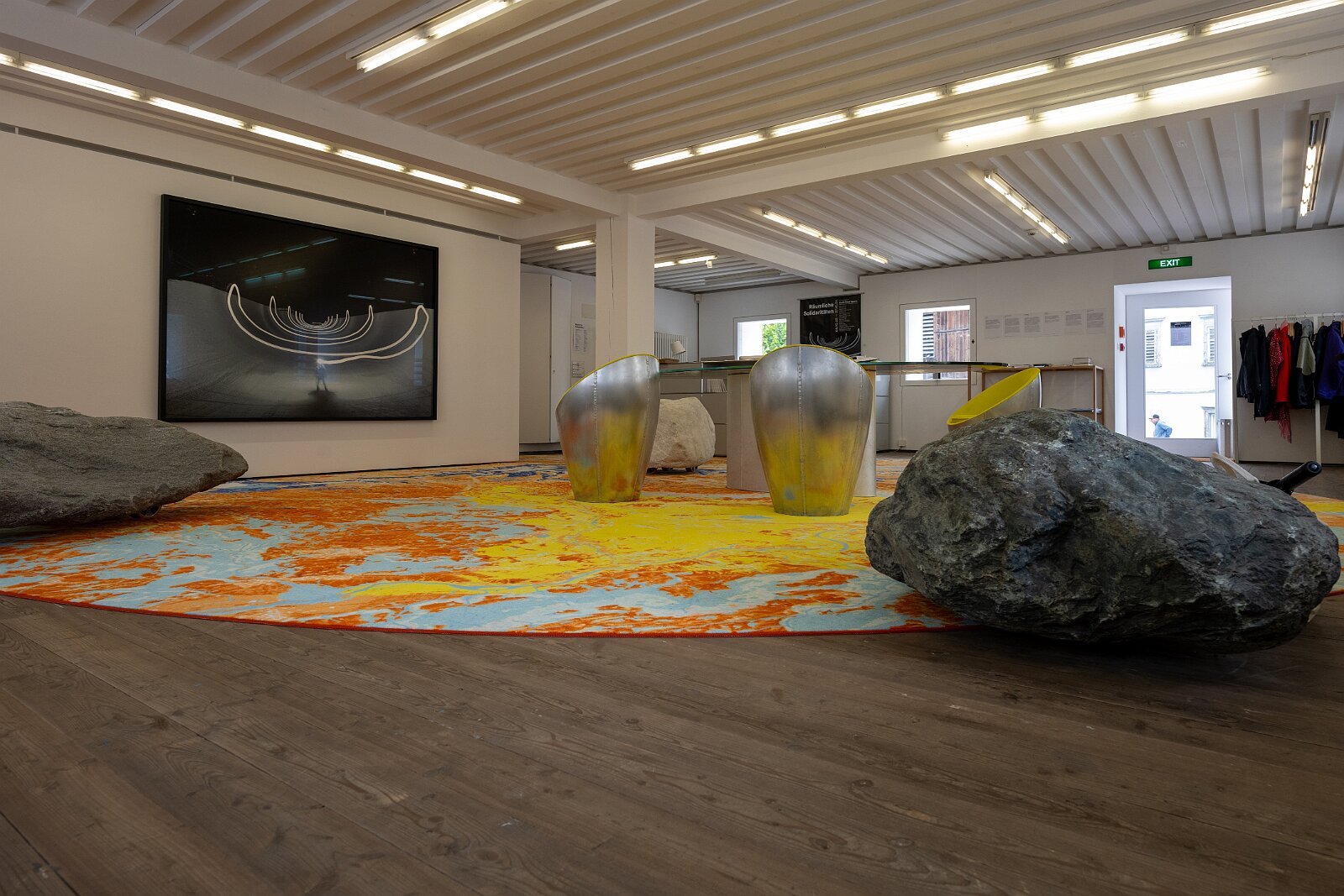 VSI.ASAI. Generalversammlung Flims Das gelbe Haus in Flims, Architekt Valerio Oligiati