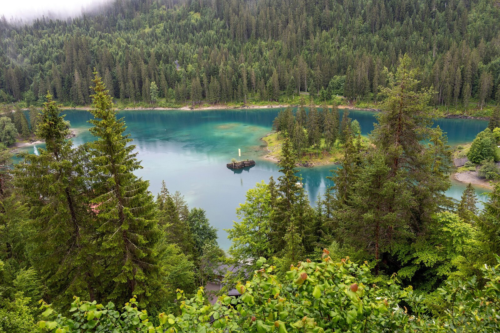 VSI.ASAI. Generalversammlung Flims Wanderung zum Caumasee und zur Aussichtsplattform "il Spir".