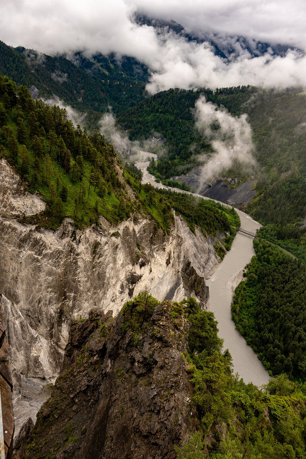 VSI.ASAI. Generalversammlung Flims Wanderung zum Caumasee und zur Aussichtsplattform "il Spir".