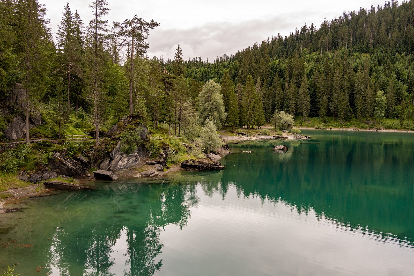 VSI.ASAI. Generalversammlung Flims Wanderung zum Caumasee und zur Aussichtsplattform "il Spir".