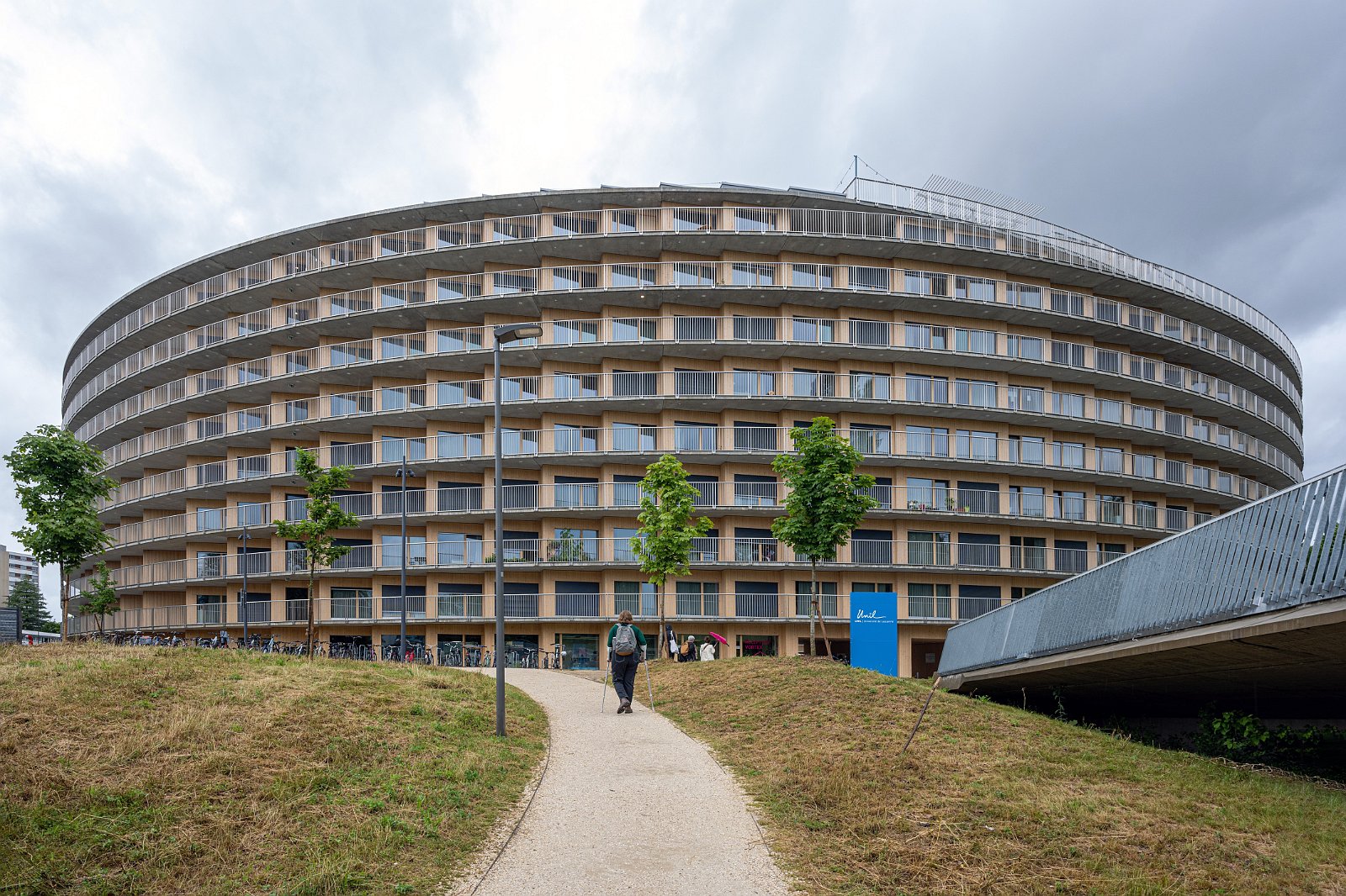 VSI.ASAI. - Generalversammlung in Lausanne, Geneva 24./25.06.2022 VORTEX Studentenwohnheim EPFL Campus Architekturbüro: Jean-Pierre Dürig, Itten+Brechbühl