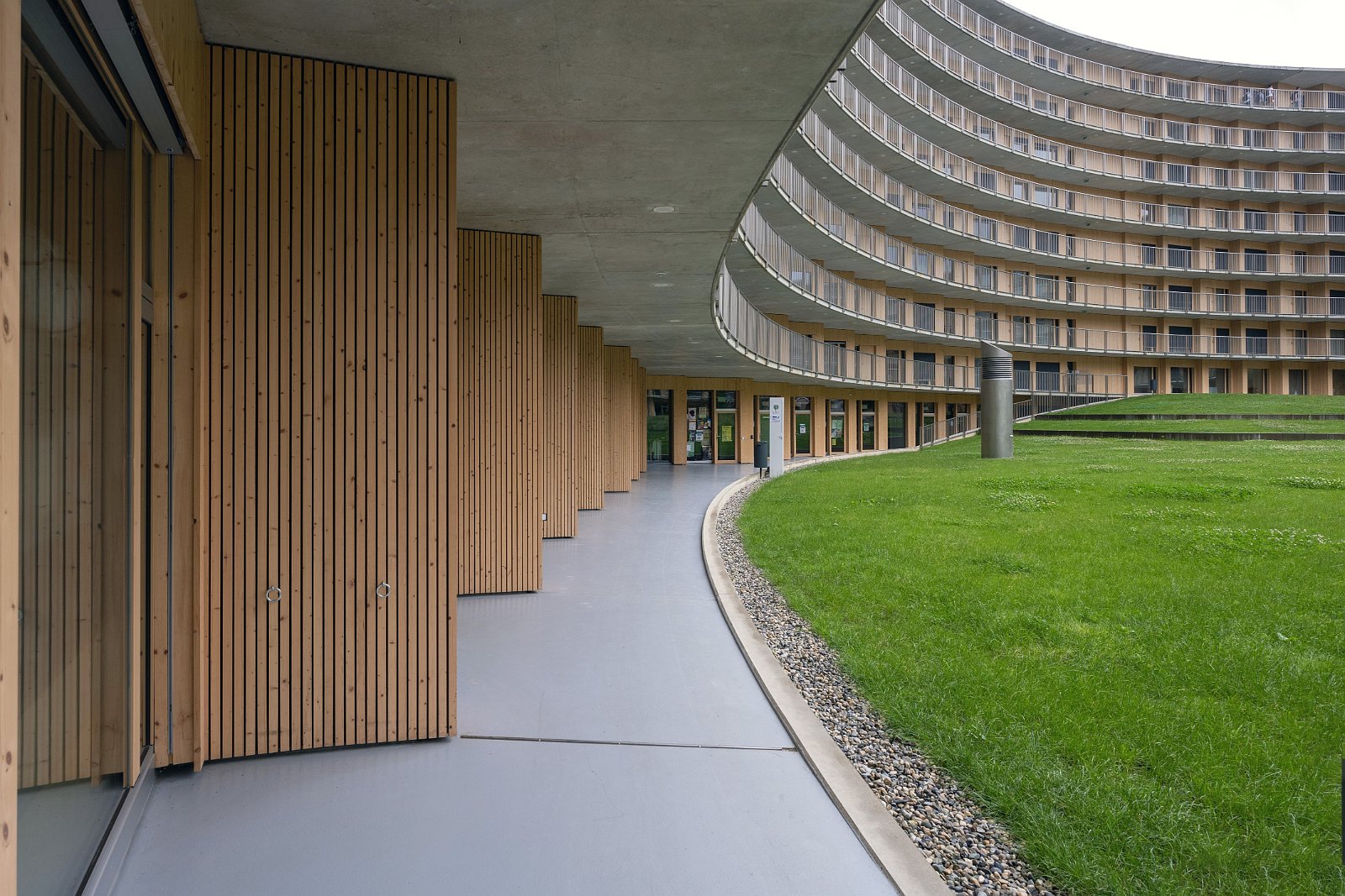 VSI.ASAI. - Generalversammlung in Lausanne, Geneva 24./25.06.2022 VORTEX Studentenwohnheim EPFL Campus Architekturbüro: Jean-Pierre Dürig, Itten+Brechbühl