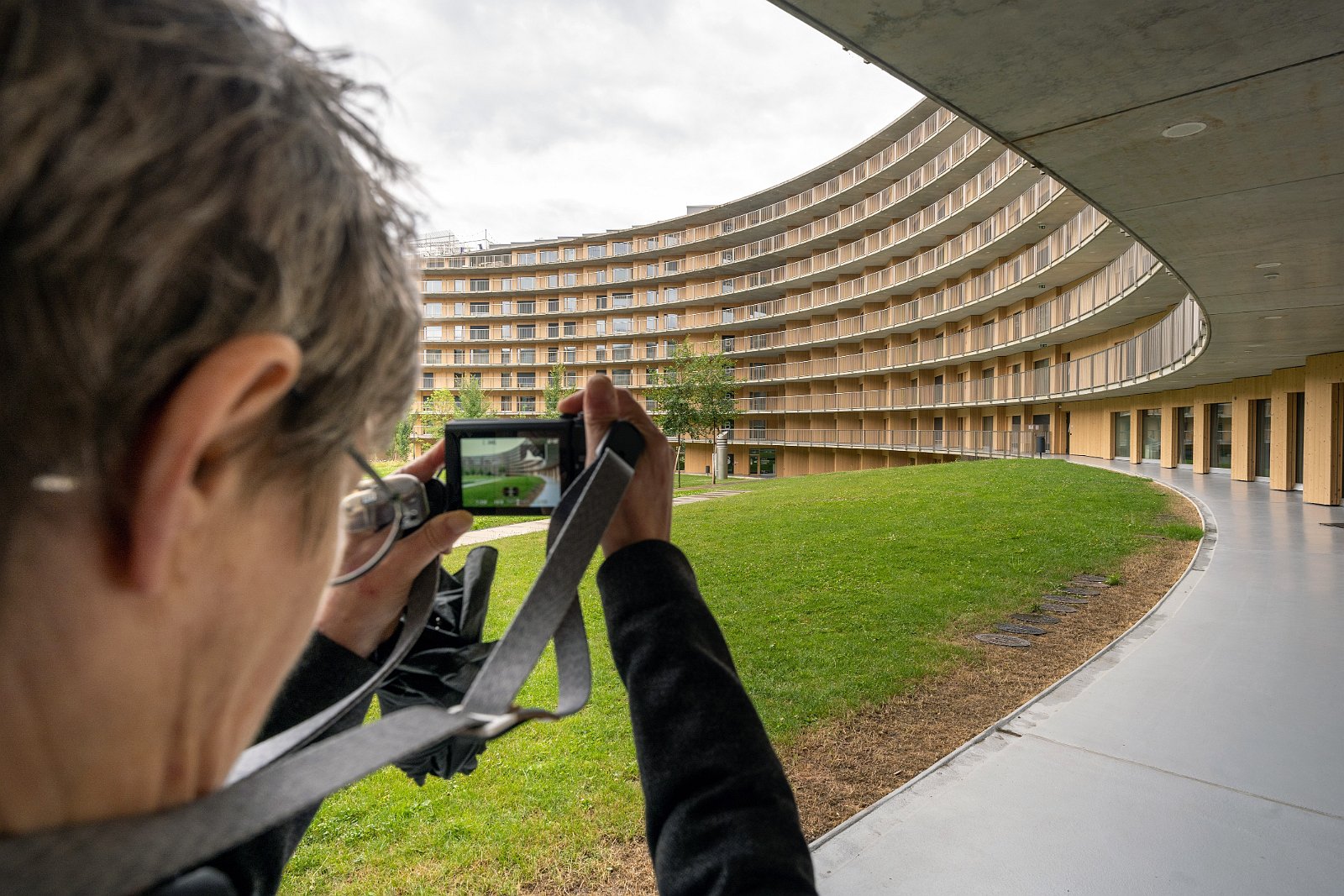 VSI.ASAI. - Generalversammlung in Lausanne, Geneva 24./25.06.2022 VORTEX Studentenwohnheim EPFL Campus Architekturbüro: Jean-Pierre Dürig, Itten+Brechbühl