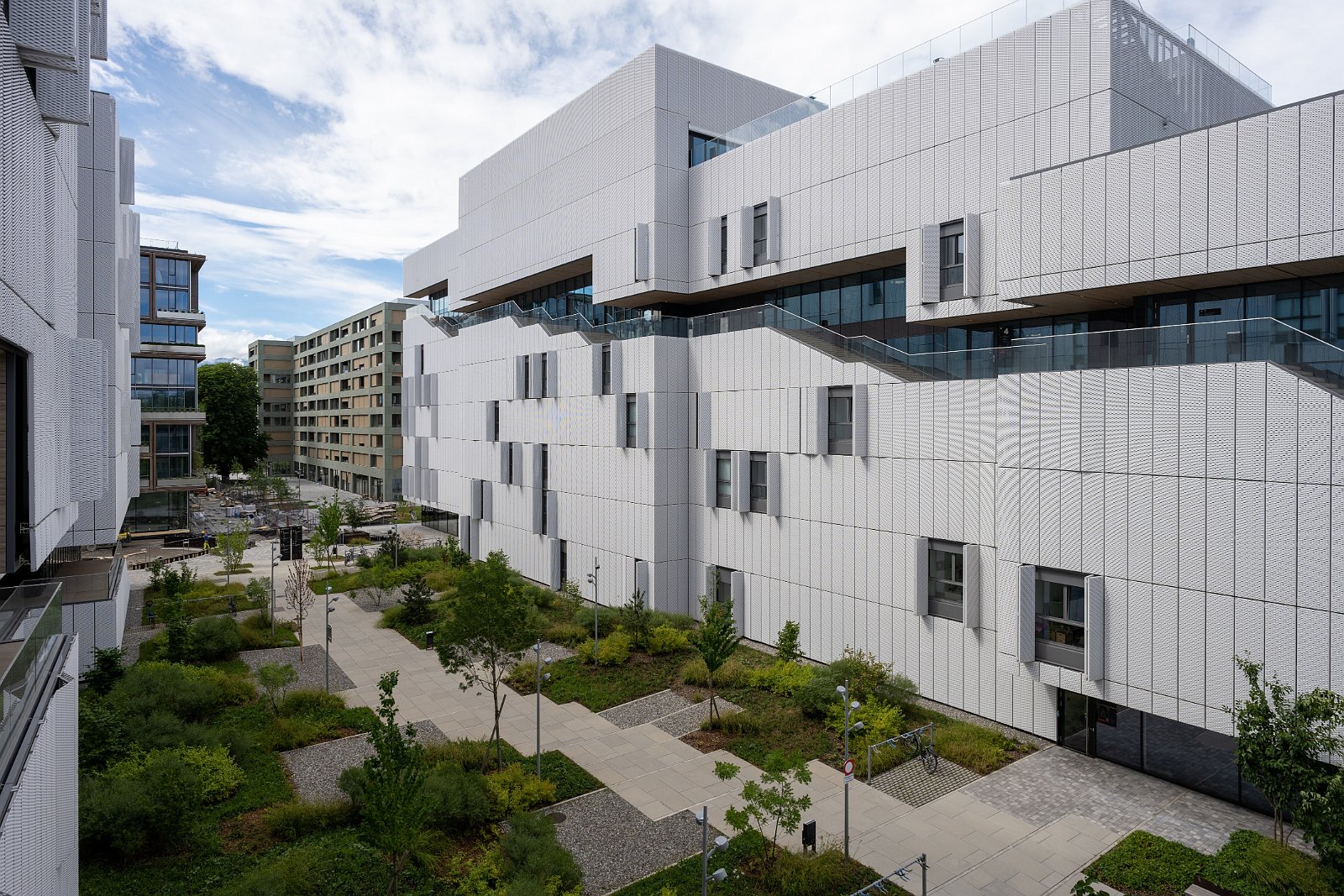 VSI.ASAI. - Generalversammlung in Lausanne, Geneva 24./25.06.2022 GRAND MORILLON von Kengo Kuma associates Tokyo und CCHE Lausanne