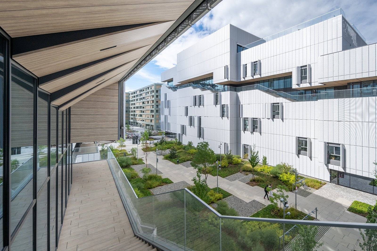 VSI.ASAI. - Generalversammlung in Lausanne, Geneva 24./25.06.2022 GRAND MORILLON von Kengo Kuma associates Tokyo und CCHE Lausanne