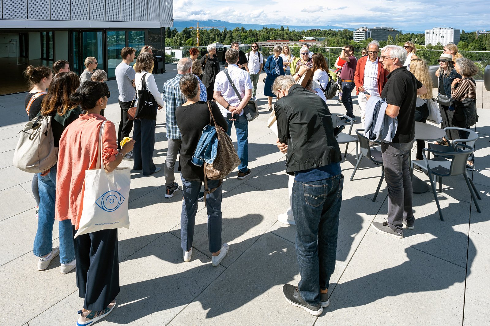 VSI.ASAI. - Generalversammlung in Lausanne, Geneva 24./25.06.2022 GRAND MORILLON von Kengo Kuma associates Tokyo und CCHE Lausanne