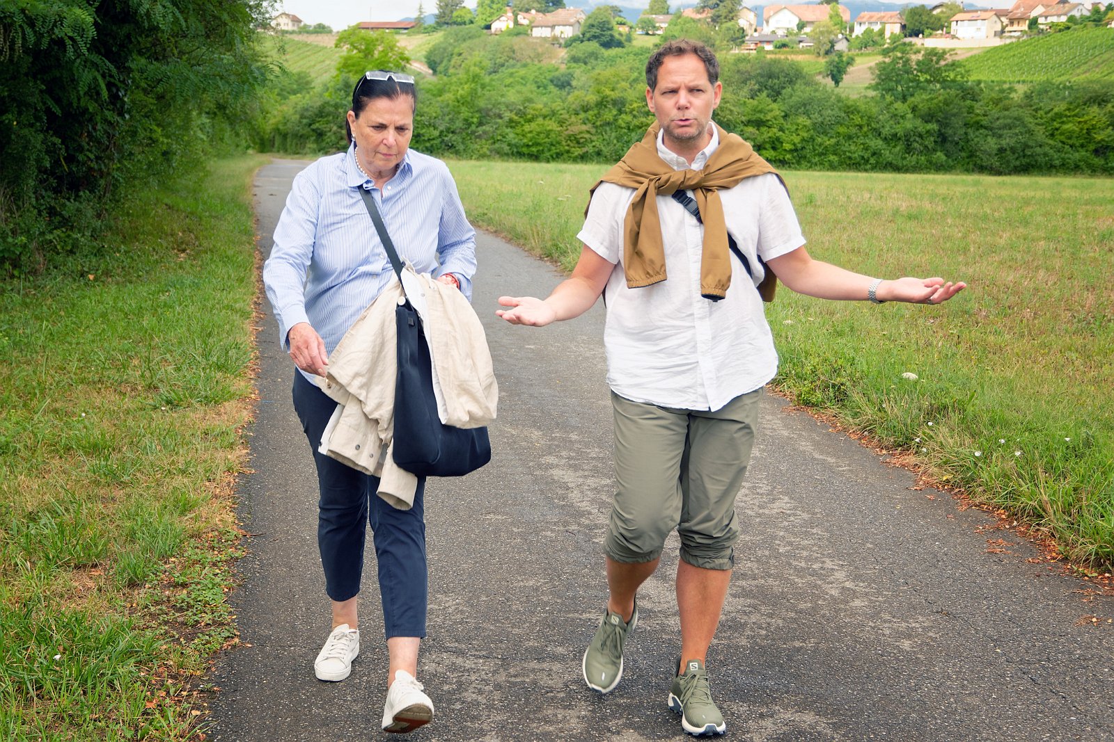 VSI.ASAI. - Generalversammlung in Lausanne, Geneva 26.06.2022 Wanderung durch die Rebberge