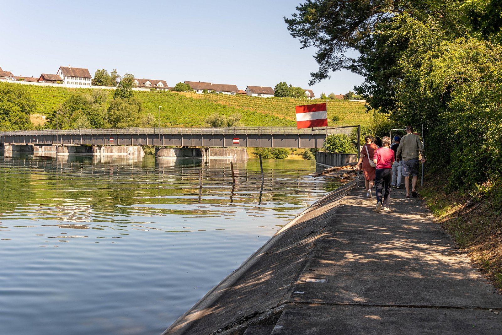 Schifffahrt auf dem Rhein 