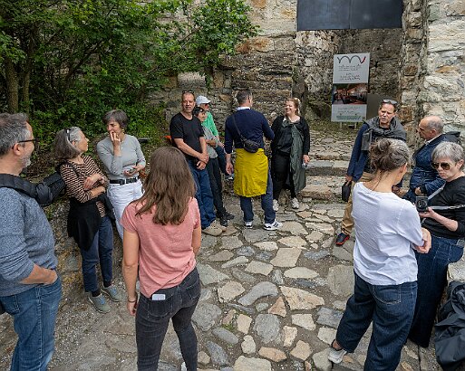 VSI.ASAI - Generalversammlung Mai 2025 Château de Valère Sion Führung mit Christophe Amsler, Architekt (Spezialist für Denkmalrestauration)