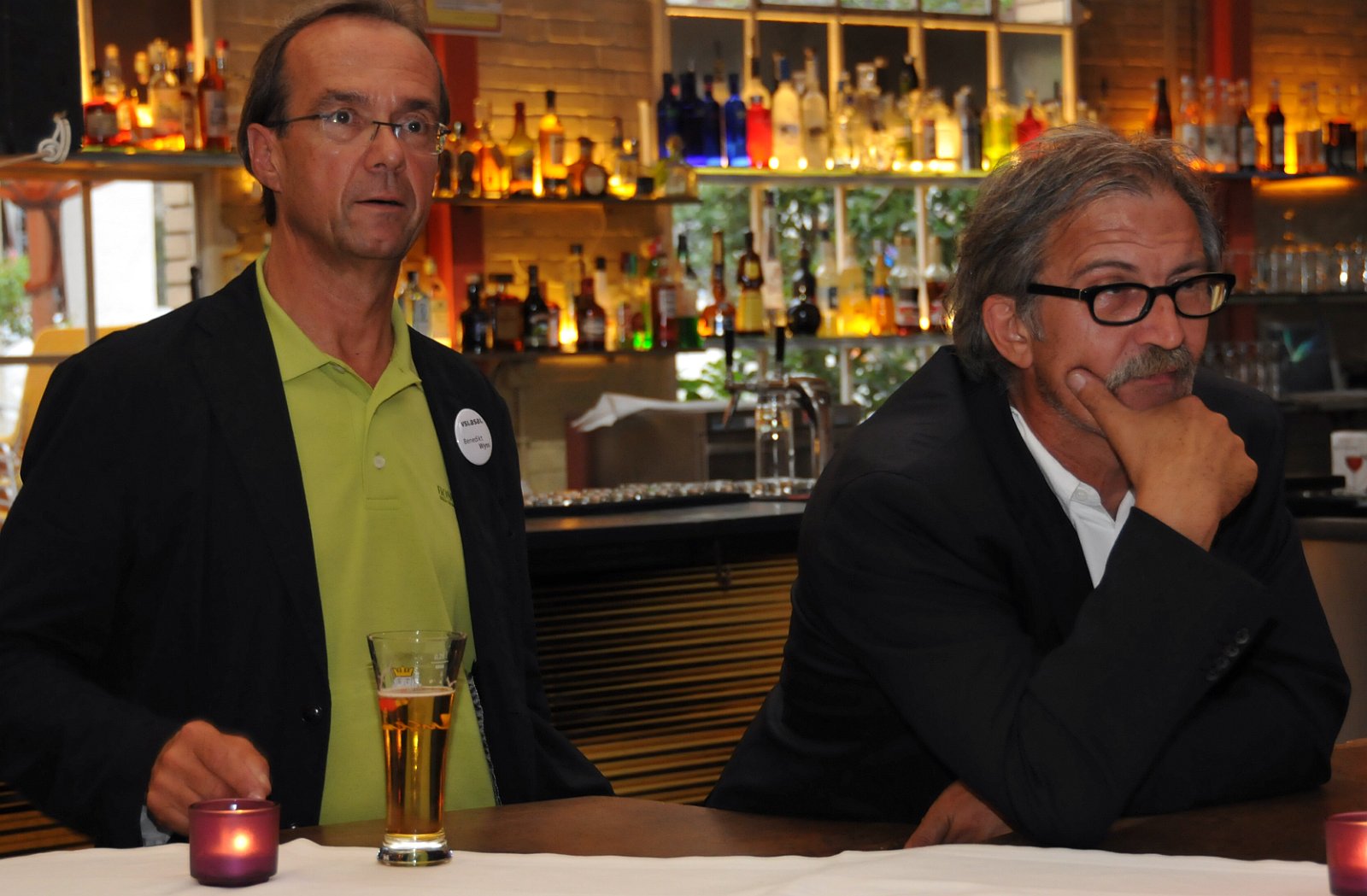 VSI.ASAI. Rahmenprogramm 19. Juni 2009 Konzert Georg Gruntz Swiss Trio im Restaurant eoipso in Basel