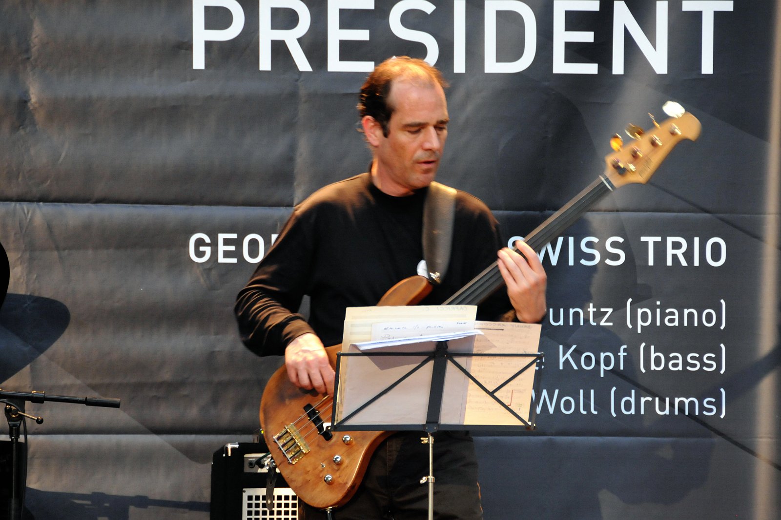 VSI.ASAI. Rahmenprogramm 19. Juni 2009 Konzert Georg Gruntz Swiss Trio im Restaurant eoipso in Basel