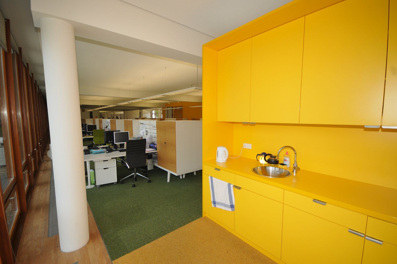 VSI.ASAI. GV 20. Juni 2009 Besichtigung des Vitra Gebäudes in Birsfelden.