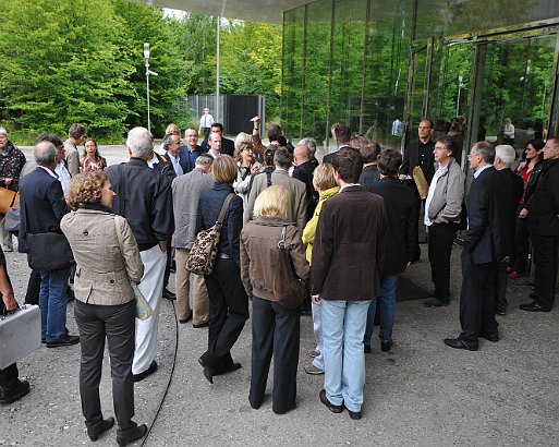 VSI.ASAI. Rahmenprogramm 19. Juni 2009 Novartis Campus Eingang - Besichtigung der verschiedenen Neubauten im Campus. Fotografieren leider verboten.