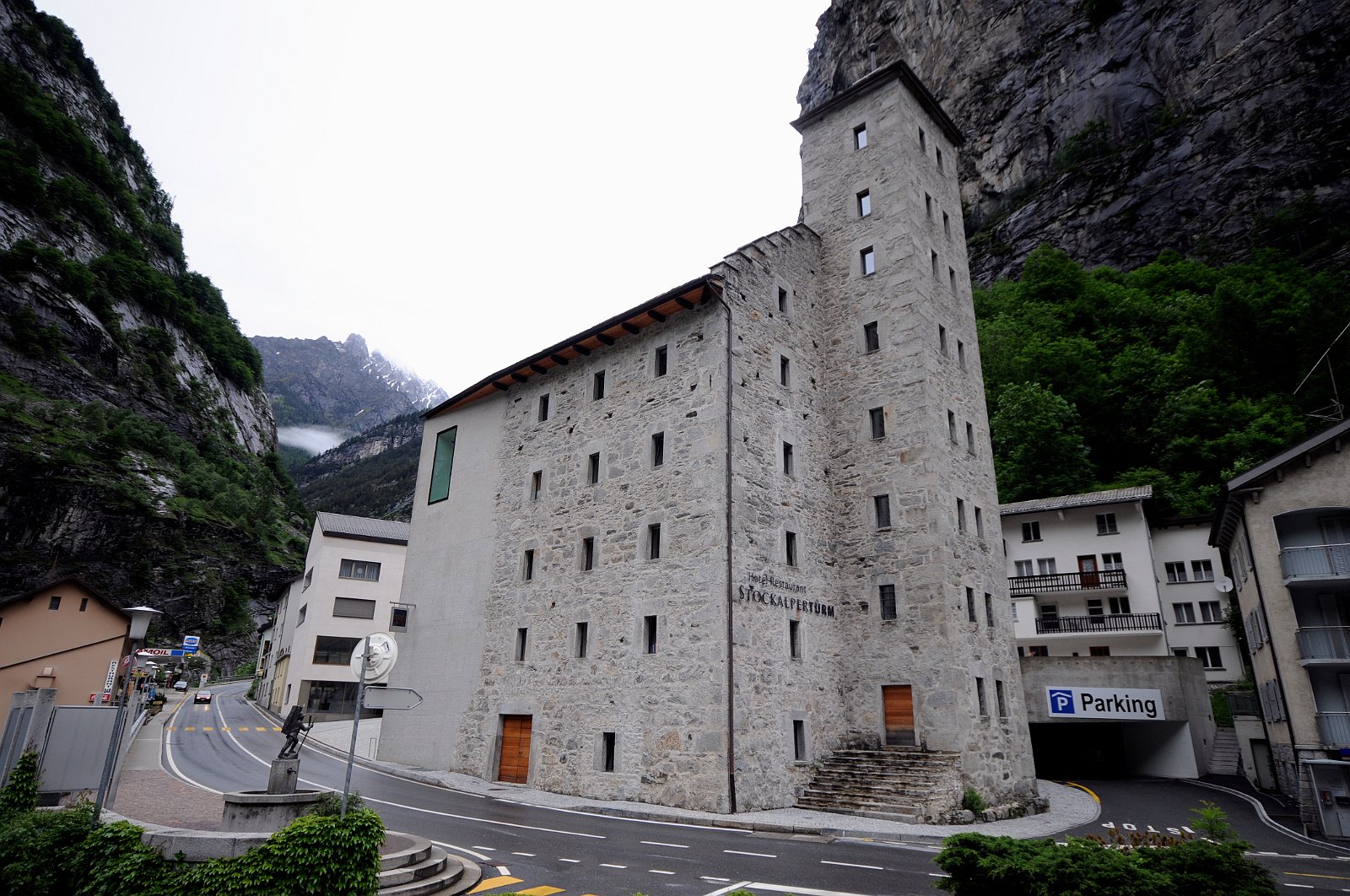 VSI.ASAI. - 65. Generalversammlung in Brig | Neubau Hotel Stockalperturm in Gondo Neubau Hotel Stockalperturm in Gondo