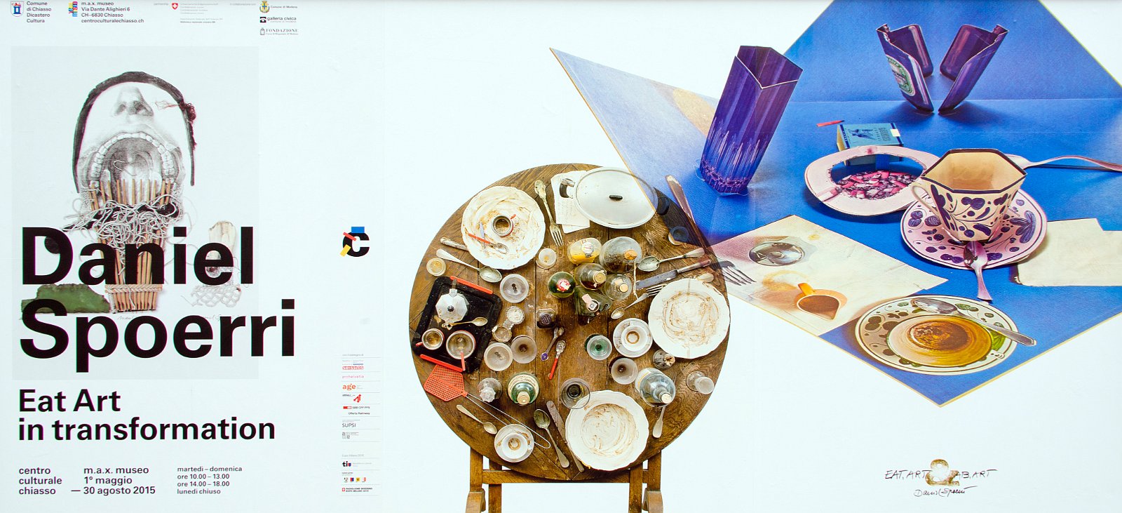 VSI.ASAI - Generalversammlung 09.05.2015 | Max Museo Chiasso | Ausstellung Daniel Spoerri Mehr Fotos der Ausstellung unter www.photobaechler | Kulter