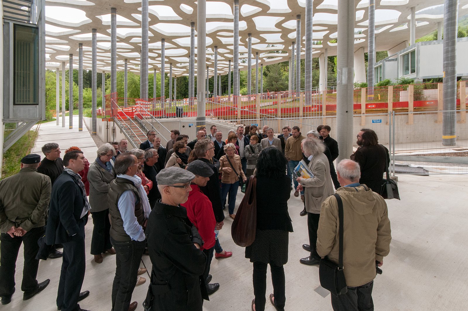 VSI.ASAI. GV Rahmenprogramm 9. Mai 2014 | Maison d'écriture | Führung durch Arch. Vincent Mangeat 