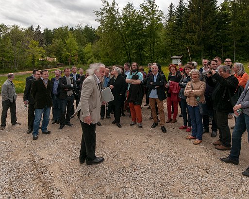 VSI.ASAI. GV Rahmenprogramm 9. Mai 2014 | Maison d'écriture | Führung durch Arch. Vincent Mangeat