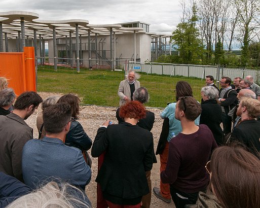 VSI.ASAI. GV Rahmenprogramm 9. Mai 2014 | Maison d'écriture | Führung durch Arch. Vincent Mangeat