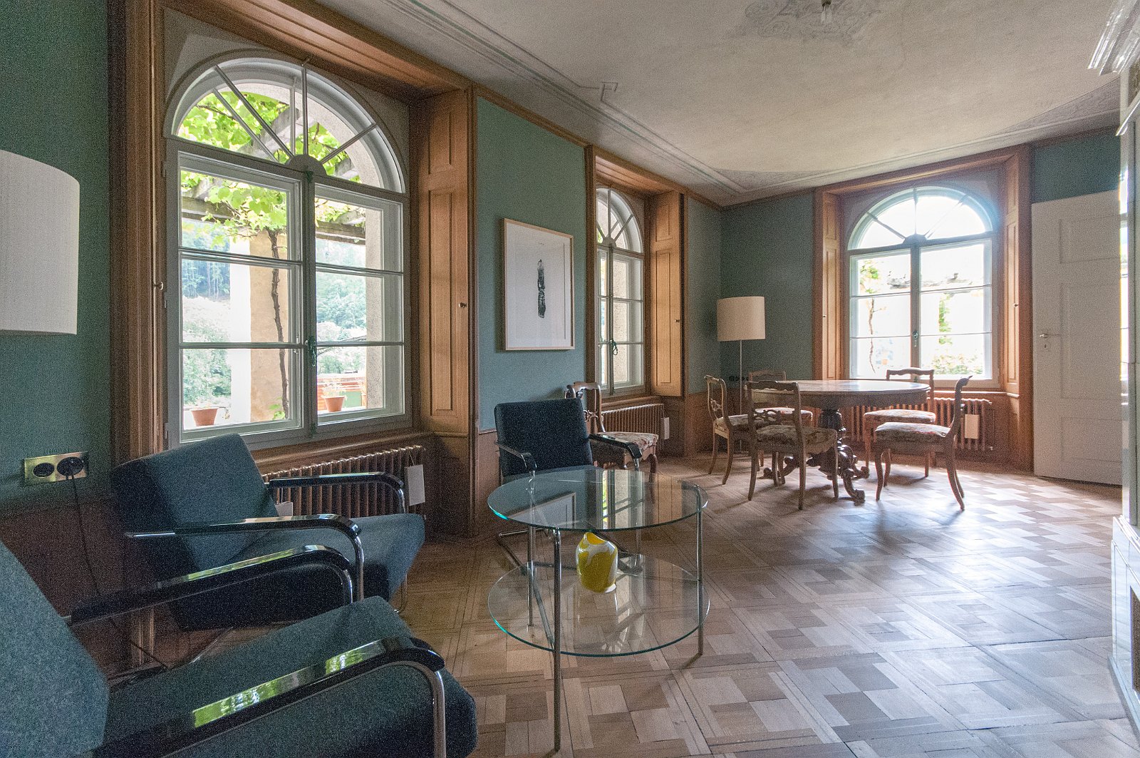 VSI.ASAI GV 28./29. Juni 2013 Besichtigung der Fondazione Garbald in Castasegna Architektur von Gottfried Semper, Restauriert von Miller + Maranta, Basel.