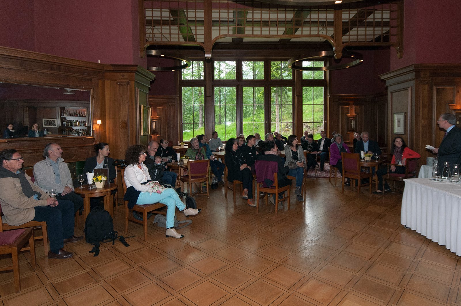 VSI.ASAI GV 28./29. Juni 2013 Hotel Waldhaus in Sils Maria | Gestaltungseingriffe von Miller + Maranta, Basel und vom heimischen Architekten Ruinelli aus Soglio