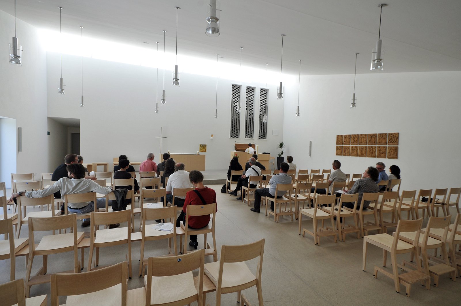 Katholische Kapelle in Samtagern, Einweihung Februar 2012 Architektur von Forster & Uhl Architekten GmbH Zürich.